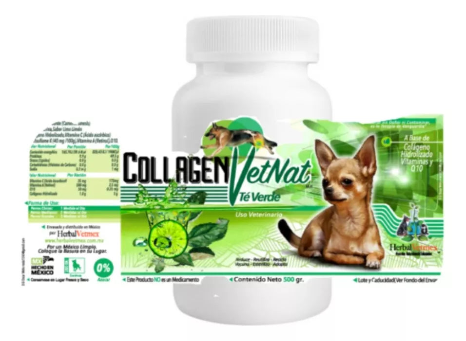 Collagen Vetnat Té Verde, Suplemento Alimenticio
