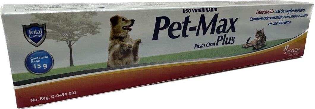 Pet Max Plus Pasta Oral 15 ml