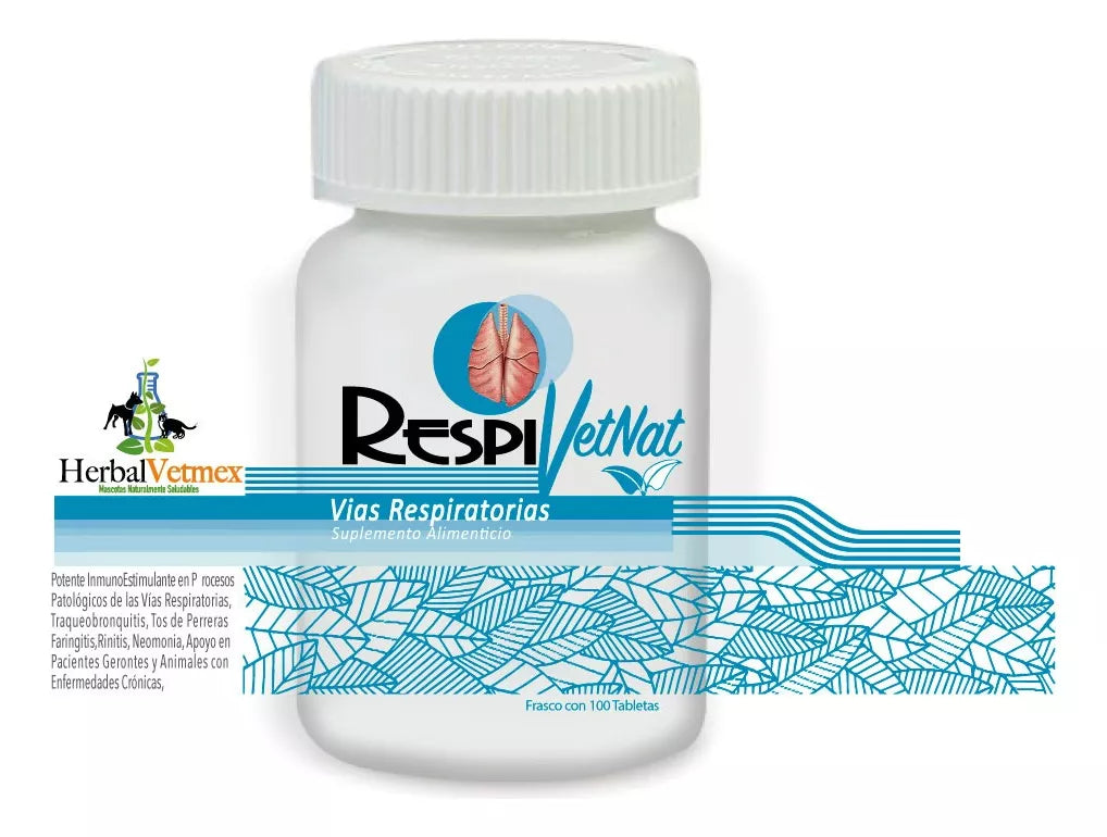 Respi VetNat, Estimulante de vías respiratorias.