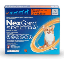 Cargar imagen en el visor de la galería, Nexgard Spectra 1 Tableta 2-3.5 Kg
