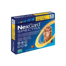 Cargar imagen en el visor de la galería, Nexgard Spectra 3.6-7.5 Kg 3 Masticables
