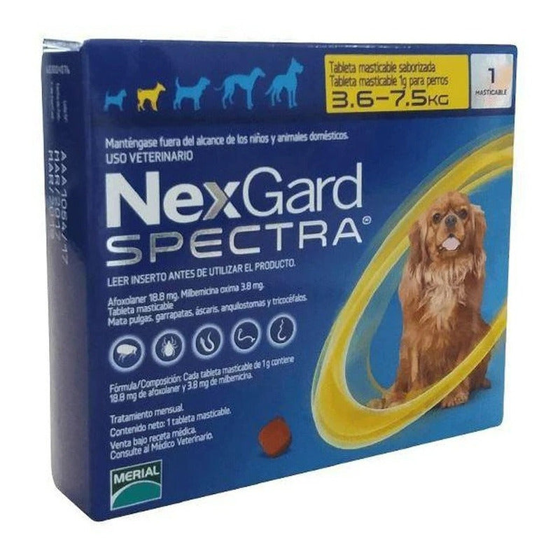 Nexgard Spectra 3.6 - 7.5 kg 1 Tableta