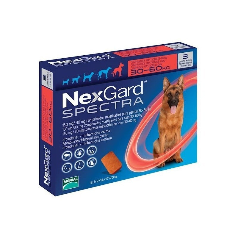 Nexgard Spectra 30 - 60 Kg 3 Masticables